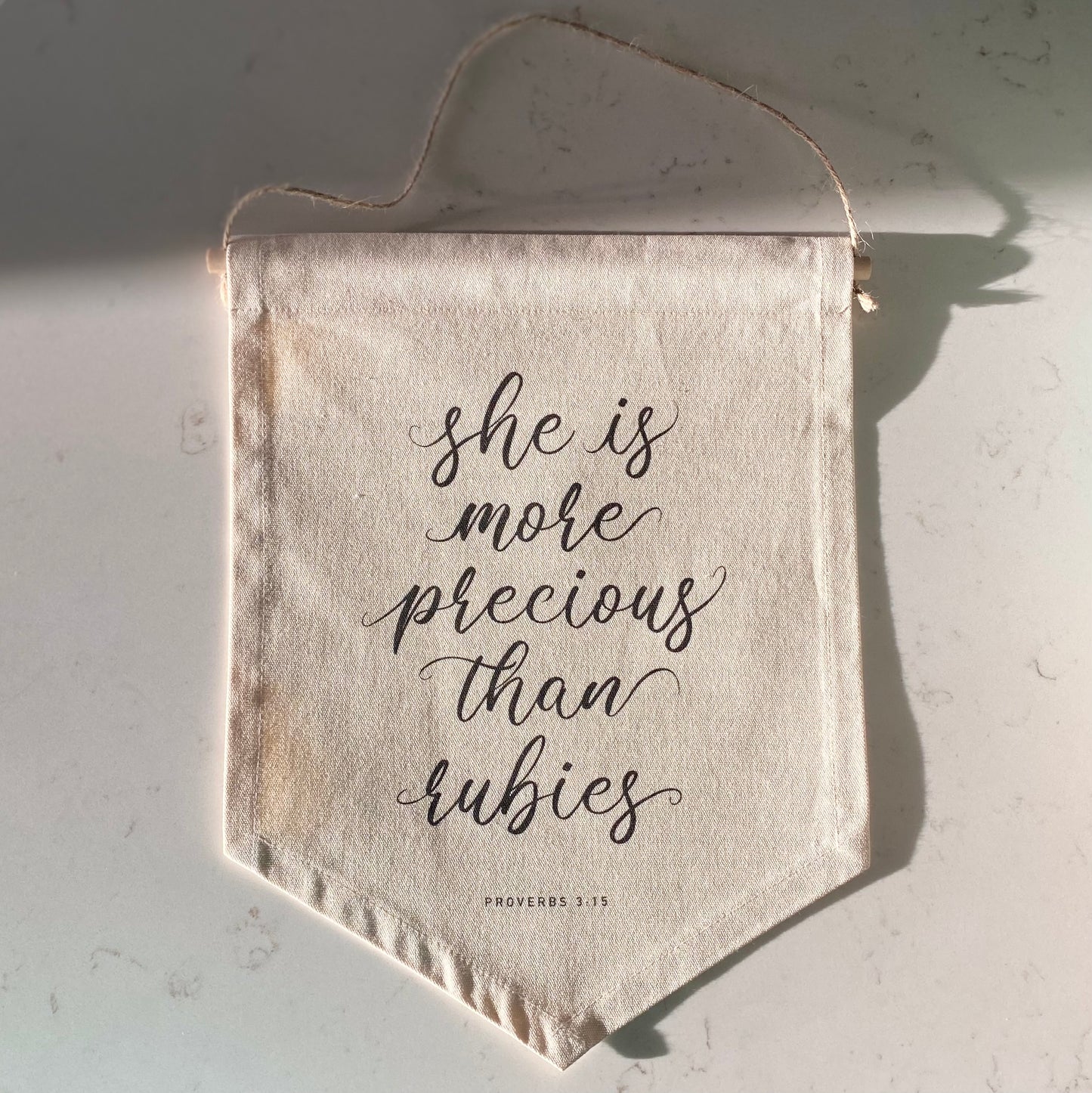 Scripture Cloth Banner