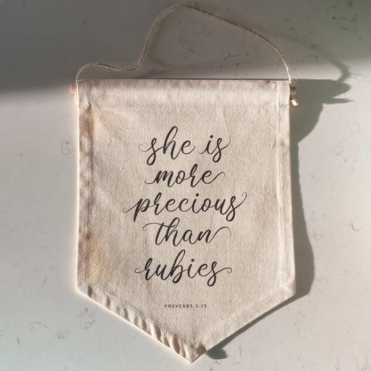 Scripture Cloth Banner